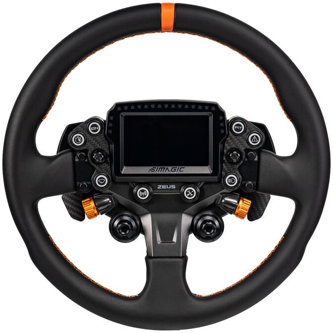 Simagic ZS-330RR Leather Steering Wheel, without Hub image number 1