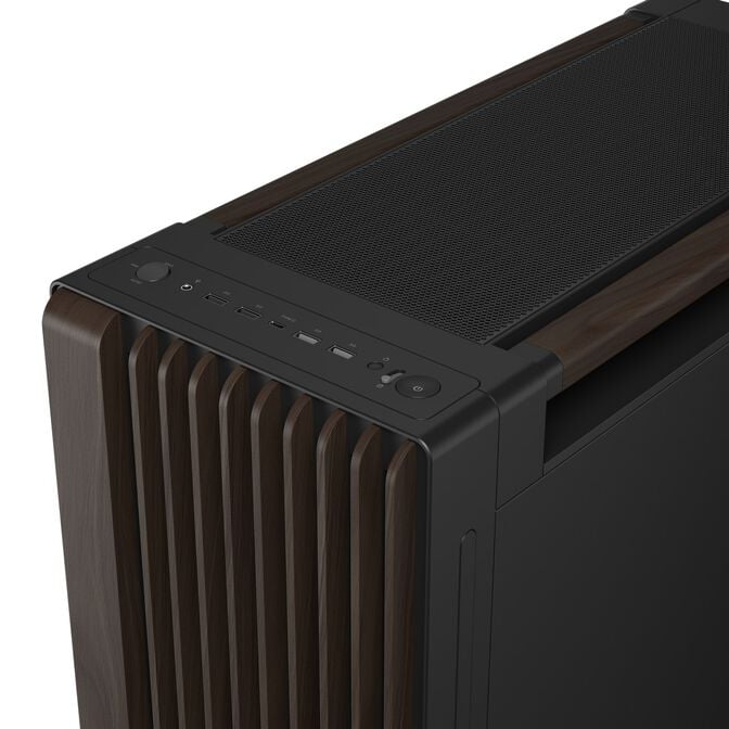 ASUS ProArt PA602 PC-Geh&auml;use, Midi-Tower, E-ATX - schwarz/braun, Holz image number 10