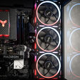 King Mod Systems Powered by ASUS Gaming-PC BattleReady, AMD Ryzen 5 7500F, RX 9060 XT - Fertig-PC mit Windows image number null