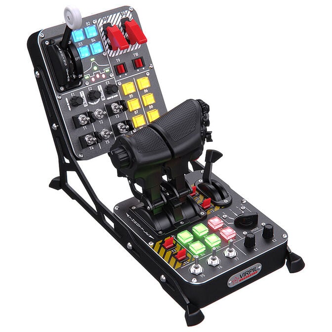 VIRPIL Controls Universal Angled Panel Mount - schwarz image number 3