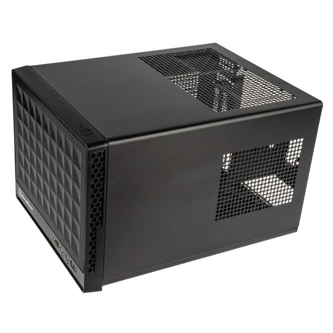 SilverStone SST-SG13B-C Sugo 13, Mini-ITX case, Mesh Front Panel, USB Type C - black image number 6