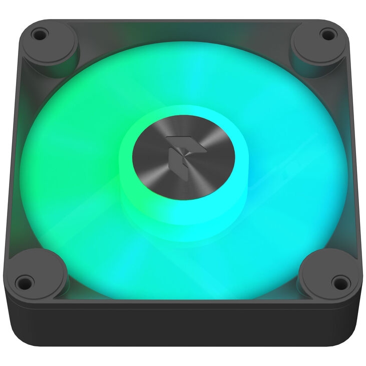 APNX FP1-Q PWM-Lüfter, RGB - schwarz, 120mm image number 4