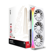 XFX Mercury Radeon RX 9070 XT OC White Magnetic Air Edition RGB, 16384 MB GDDR6
