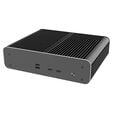 Akasa Euler TX3 PC Case, Mini-ITX Case, Intel Socket LGA1851, LGA1700, LGA120, LGA115X - black image number null