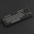 AKKO Black & Gold 5087S Gaming Tastatur, RGB &ndash; Akko V3 Cream Yellow Pro Switches, ISO DE, schwarz & gold image number null