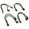 Akasa PWM L&uuml;ftersplitter, 4er Pack - schwarz