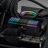 Corsair Dominator Platinum RGB DDR5-6600 RAM, CL32, XMP - 64 GB Quad-Kit, schwarz image number null