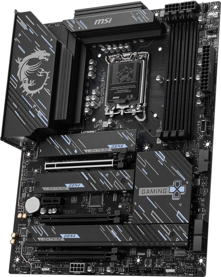 MSI Z890 Gaming Plus WIFI Mainboard, Sockel 1851, Intel Z890, ATX, DDR5 image number 3