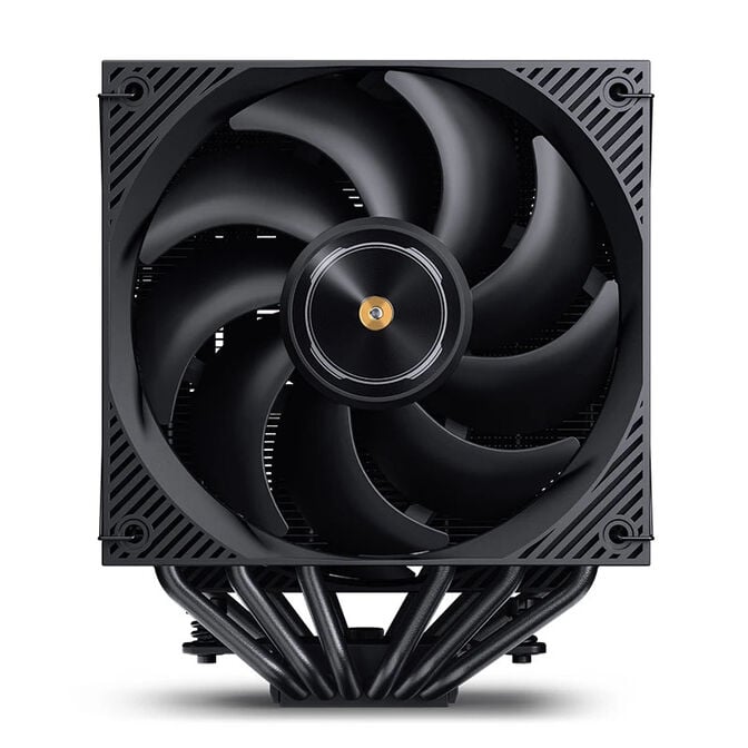 Jonsbo CC90 CPU Cooler, Dual Tower, 130mm PWM Fan, Segment Display - Black image number 2
