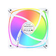 Montech RX120 PRO PWM Reverse L&uuml;fter, ARGB - 3er-Pack, 120mm, wei&szlig; image number null