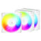 ARCTIC P12 Pro Reverse A-RGB PWM L&uuml;fter - 120mm, wei&szlig;, 3er-Pack