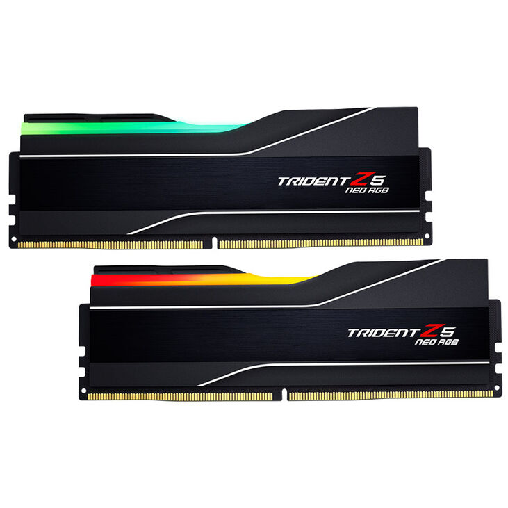 G.Skill Trident Z5 Neo RGB DDR5-6400 RAM, CL32, EXPO  - 48 GB Dual-Kit, black image number 2