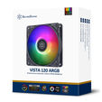 SilverStone VISTA Performance PWM Fan, ARGB - 120 mm, Black image number null