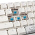 Ducky One 2 Pro Mini White Edition Gaming Tastatur, RGB LED - Cherry Blue (US) image number null