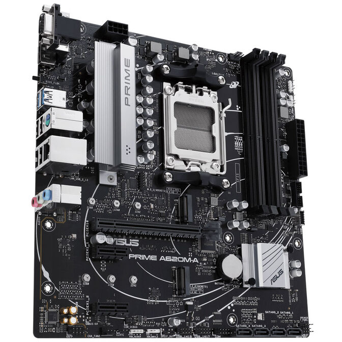 ASUS Prime A620M-A-CSM, AMD A620 Mainboard - Sockel AM5, DDR5 image number 4