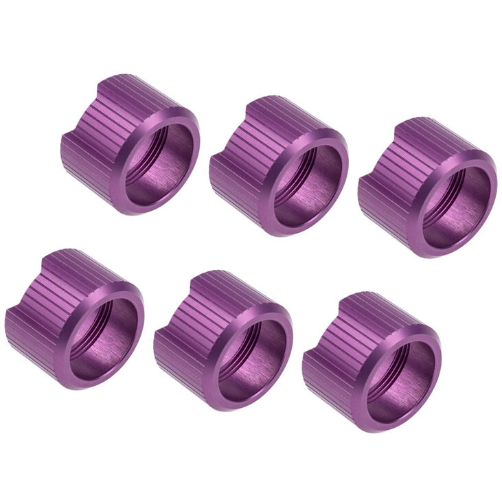 EK Water Blocks EK-Quantum Torque Compression Ring, 6-pack, STC 16 - purple image number 0