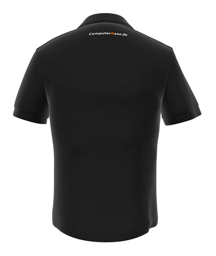 GamersWear ComputerBase Polo Black (S) image number 1
