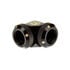 Bitspower Multi-Link Adapter 90 Grad 12mm AD auf 12mm AD Hardtube - schwarz matt image number null