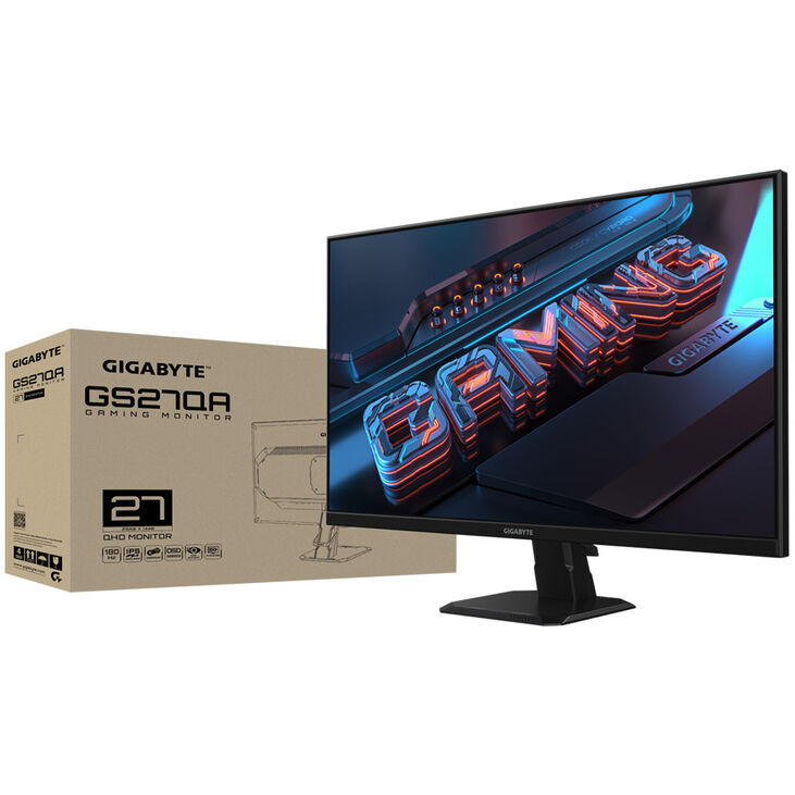 GIGABYTE GS27QA, 27-inch Gaming Monitor, 180Hz, IPS, FreeSync image number 7