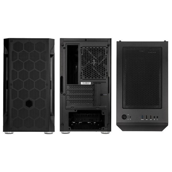 SilverStone Fara H1M, Tempered Glass - black image number 3