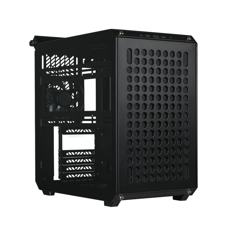 Cooler Master Qube 500 Flatpack PC-Gehäuse, Midi-Tower, E-ATX, Tempered Glass - schwarz image number 2