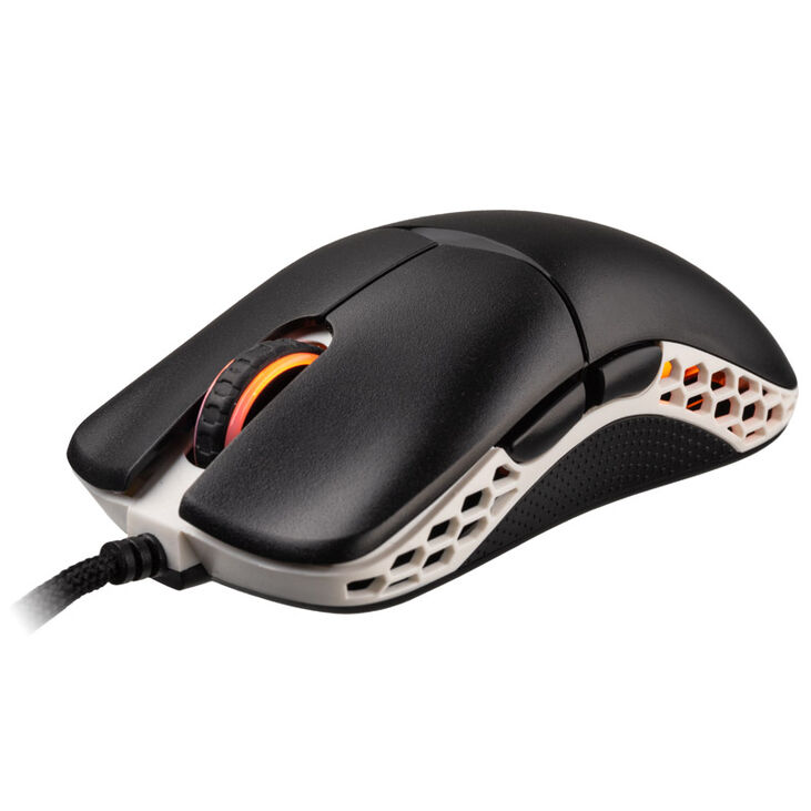 Ducky Feather Gaming Mouse, ARGB - Huano Switches, black/white image number 1