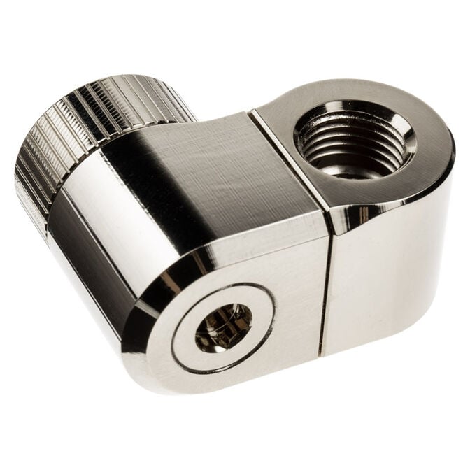EK Water Blocks EK-Quantum Torque G1/4 inch double extension offset MF 21 - nickel image number 1