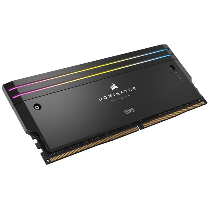 Corsair Dominator Titanium DDR5-6400 RAM, CL32, XMP - 32 GB Dual-Kit, schwarz image number 3