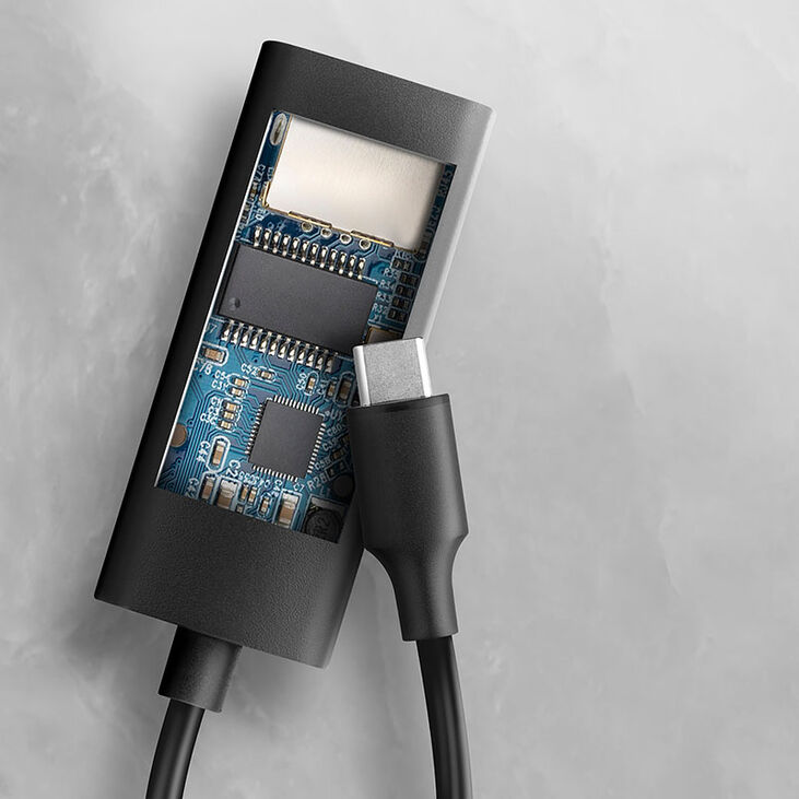 AXAGON ADE-ARC USB-C 3.2 Gen 1 - Gigabit Ethernet 10/100/1000 Adapter image number 2