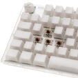 Ducky One 3 Aura White TKL Gaming Tastatur, RGB LED - MX-Brown image number null
