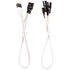 Corsair Premium Sleeved Frontpanel Kabel Verlängerungskit, weiß image number null