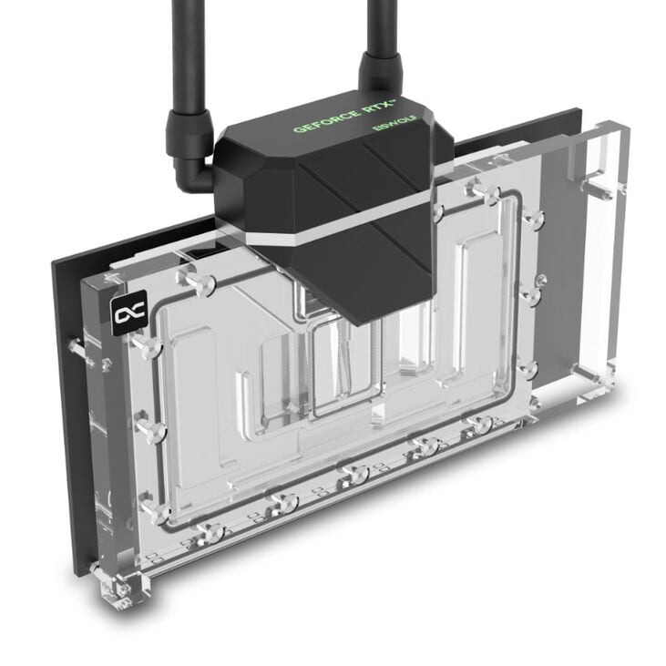 Alphacool Eiswolf 2 AIO - 360mm RTX 4090 Suprim with Backplate image number 3