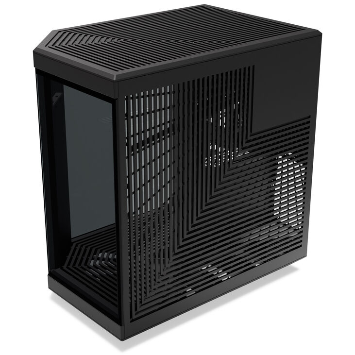 Hyte Y70 Touch Infinite PC-Gehäuse, Midi Tower, Tempered Glass - schwarz image number 4