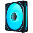Lian Li UNI FAN SL-INF 140 ARGB Reverse Blade PWM Fan, 3-pack - 140mm, black + 1x UNI FAN SL-INF 140 ARGB PWM Fan - 140mm image number null