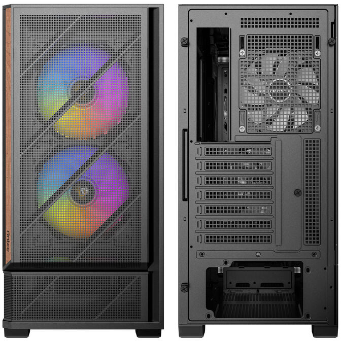 Antec P30 ARGB PC-Geh&auml;use, Midi-Tower, ATX, Tempered Glass - schwarz image number 10