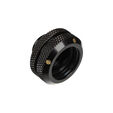 Bitspower Multi-Link Adapter Anschluss gerade G1/4 Zoll AG auf 16mm AD Hardtube - schwarz matt image number null