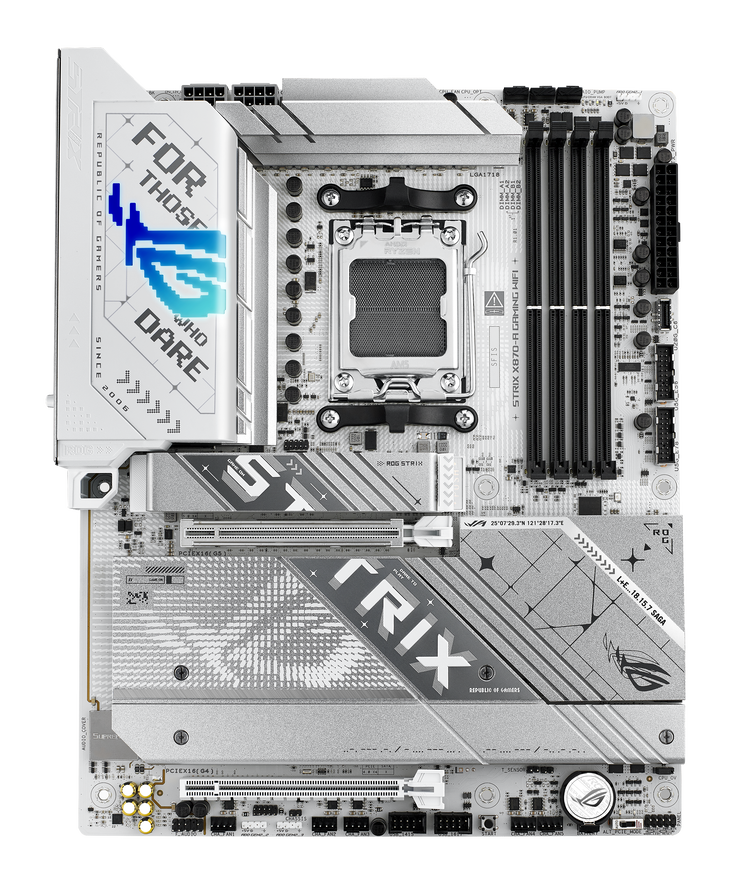 ASUS ROG Strix X870-A Gaming WiFi Motherboard, AMD X870, Socket AM5, DDR5 image number 1