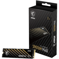 MSI Spatium M460 SSD, PCIe 4.0 M.2 Type 2280 - 2 TB