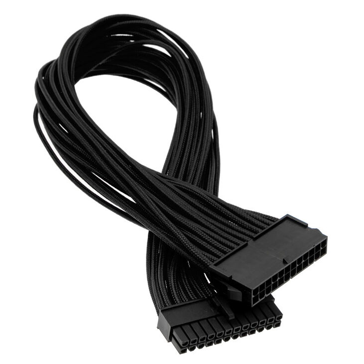 PHANTEKS 24-Pin ATX Extension 50cm - sleeved black image number 1