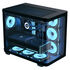 Aerocool P500C PC-Gehäuse, Midi-Tower, ATX, Tempered Glass - schwarz image number null