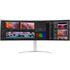 LG UltraWide 49WQ95X-W, 49 inch Curved Gaming Monitor, 144 Hz, IPS, G-SYNC Compatible image number null