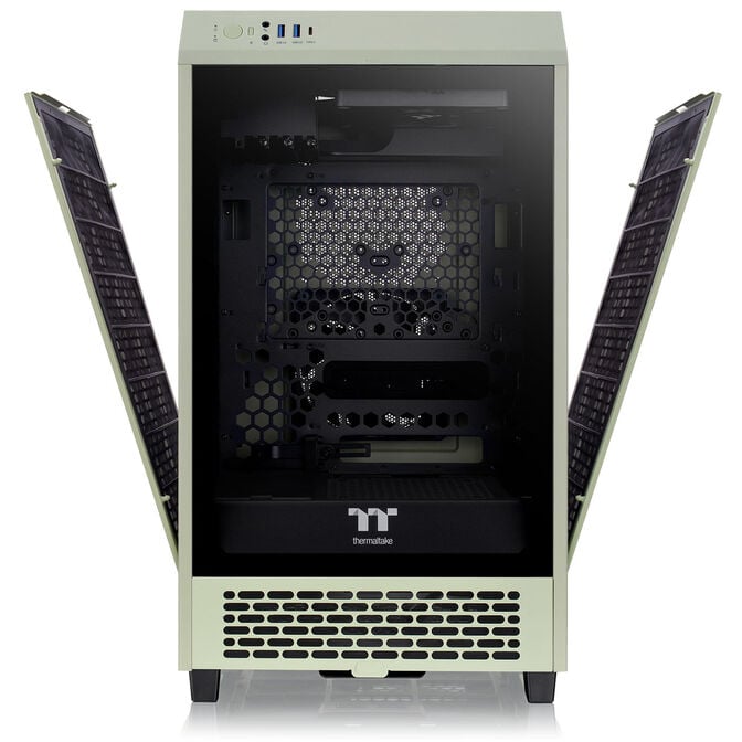 Thermaltake The Tower 200 PC-Geh&auml;use, Mini-Geh&auml;use, Mini-ITX, Tempered Glass - Matcha Green image number 10