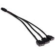 Alphacool Y-Splitter aRGB 3-pin to 3x 3-pin 15cm - black image number null