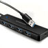 AXAGON HUE-C1A Superspeed USB-A Travel Hub, 4x USB 3.0 - 20cm, black image number null