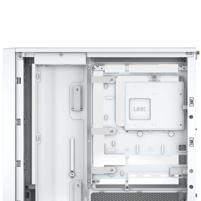 Corsair Frame 4000D PC-Geh&auml;use, Midi-Tower, E-ATX, Tempered Glass - wei&szlig; image number 10