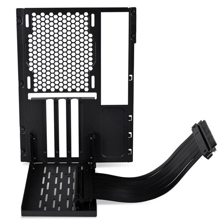 Lian Li O11D-1X-3 Mini Riser Card + PCI-Slot-Blende - PCIe 3.0, 200mm, schwarz image number 1