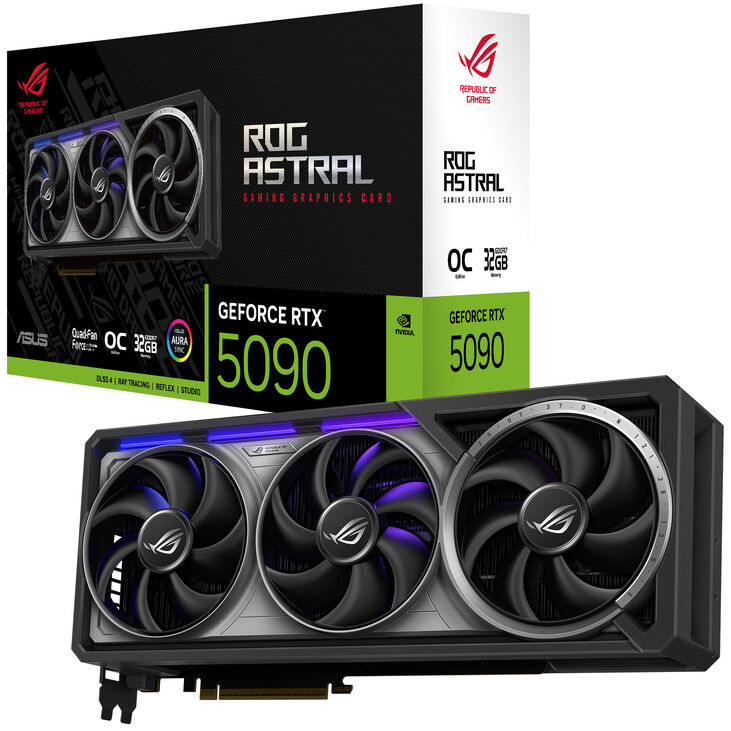 ASUS ROG Astral GeForce RTX 5090 OC Edition, 32768 MB GDDR7 image number 0