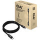 Club 3D USB4 Gen3x2 Type-C Kabel, 8K60Hz, 40Gbps, PD 240W(48V/5A) EPR, 2 Meter - schwarz