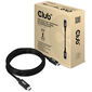 Club 3D USB4 Gen3x2 Type-C Kabel, 8K60Hz, 40Gbps, PD 240W(48V/5A) EPR, 2 Meter - schwarz