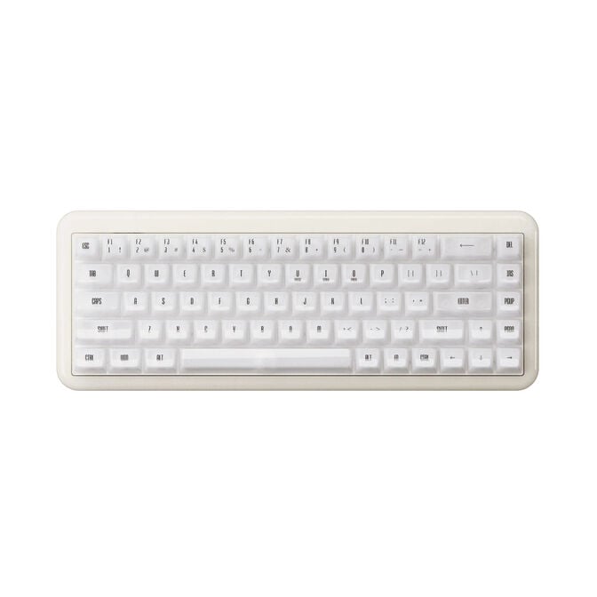 Akko YU01 White Jade Gaming Tastatur, RGB - 65%, V3 Piano Pro Switches, ANSI (US) image number 1